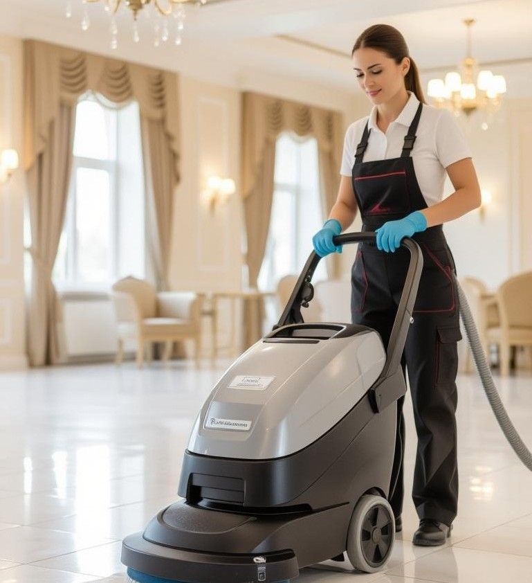 tile cleaning before event